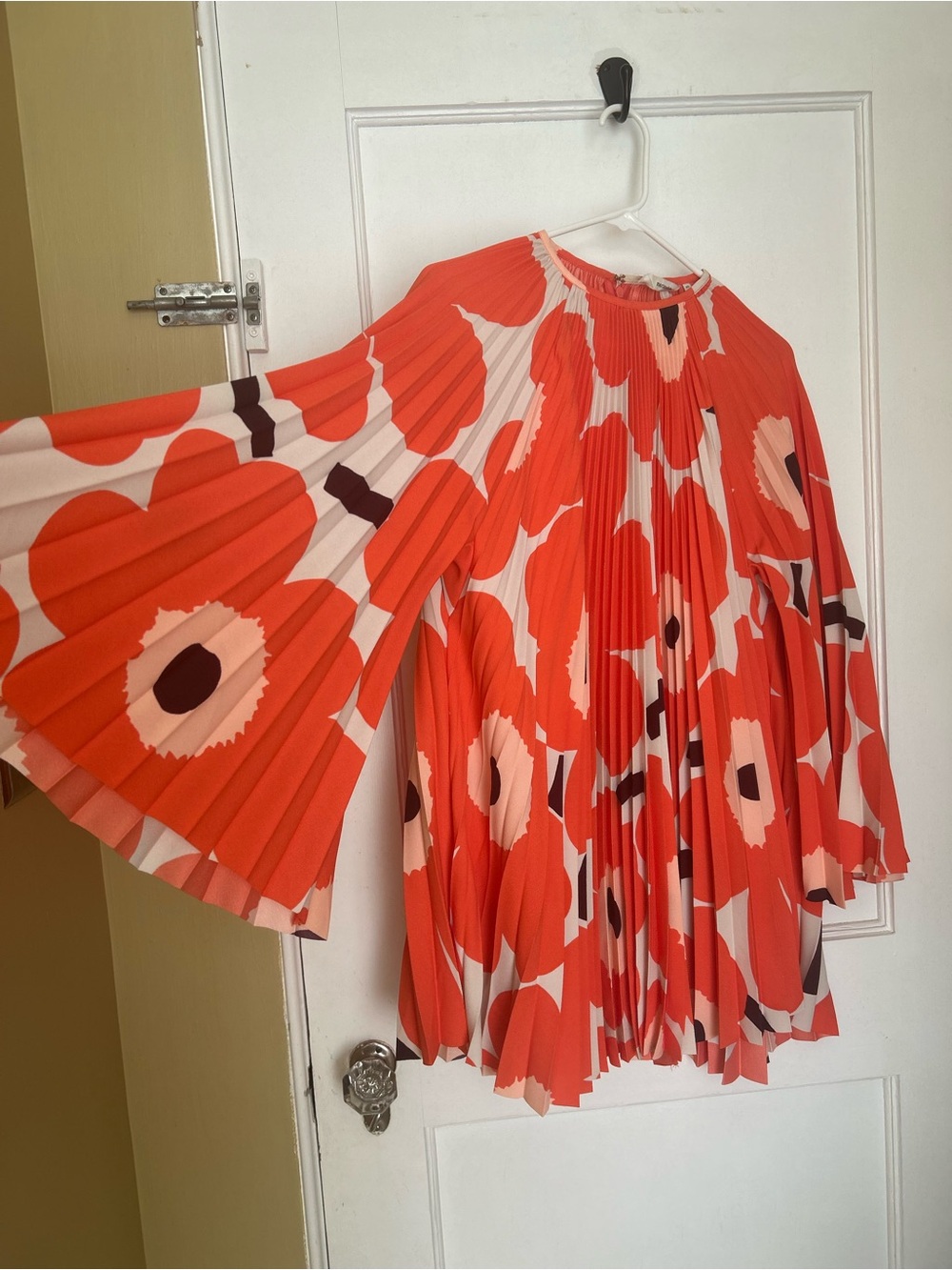 Marimekko mini dress / tunic in unikko print - Picture 3 of 4